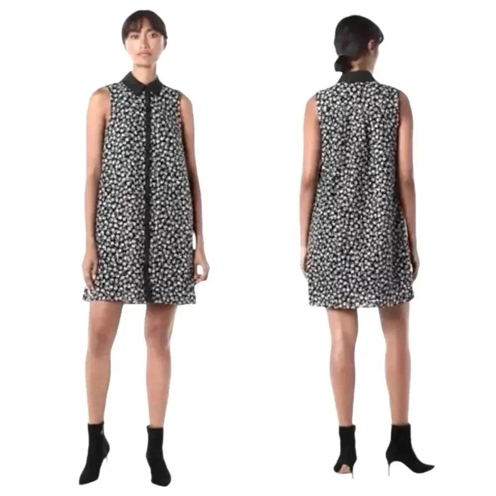 BETSEY JOHNSON | Women’s Dainty Lace Collar Trapeze Shift Dress Size 14.